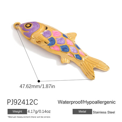 Stylish Floral Stainless Steel Necklace for Women