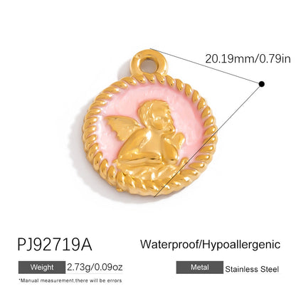 DIY 18K Gold Plated Stainless Steel Jewelry Accessories for Bracelets and Necklaces