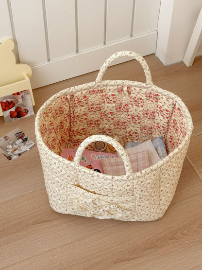 Floral Storage Basket Lightweight Collapsible Storage Box