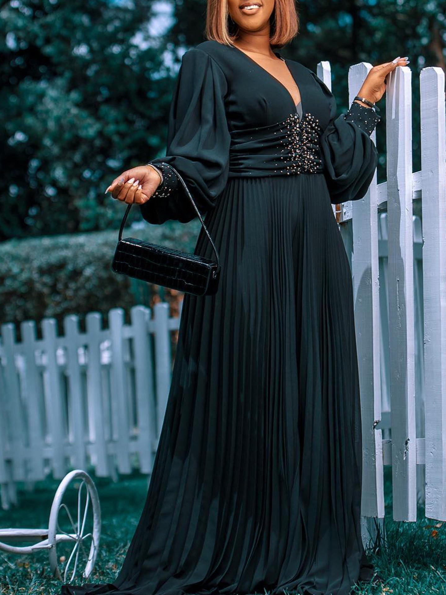 Chic Elegant Mesh Jumpsuit With Wide Legs