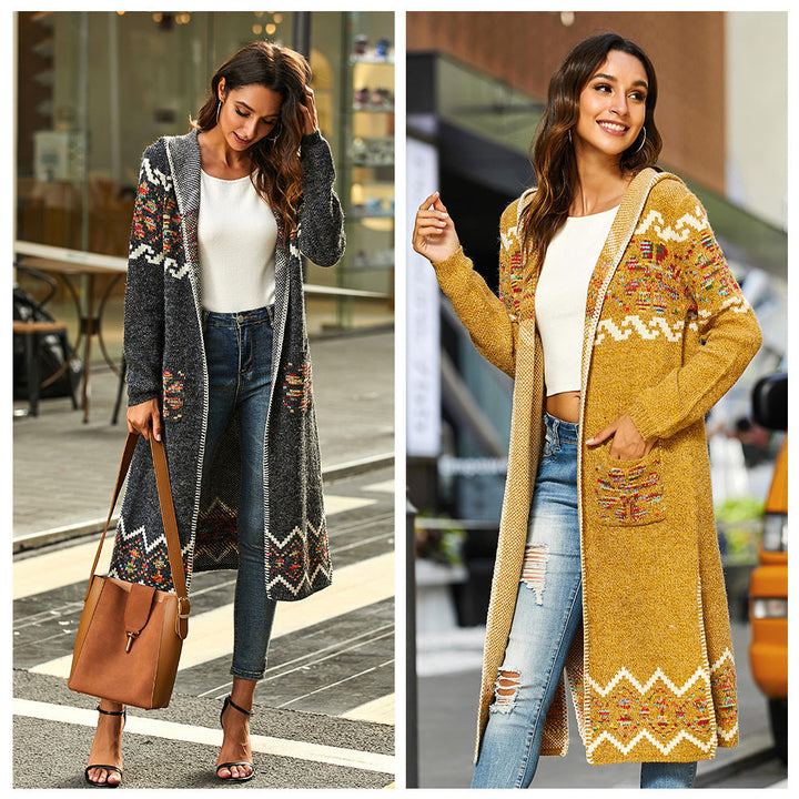 Long Knit Cardigan