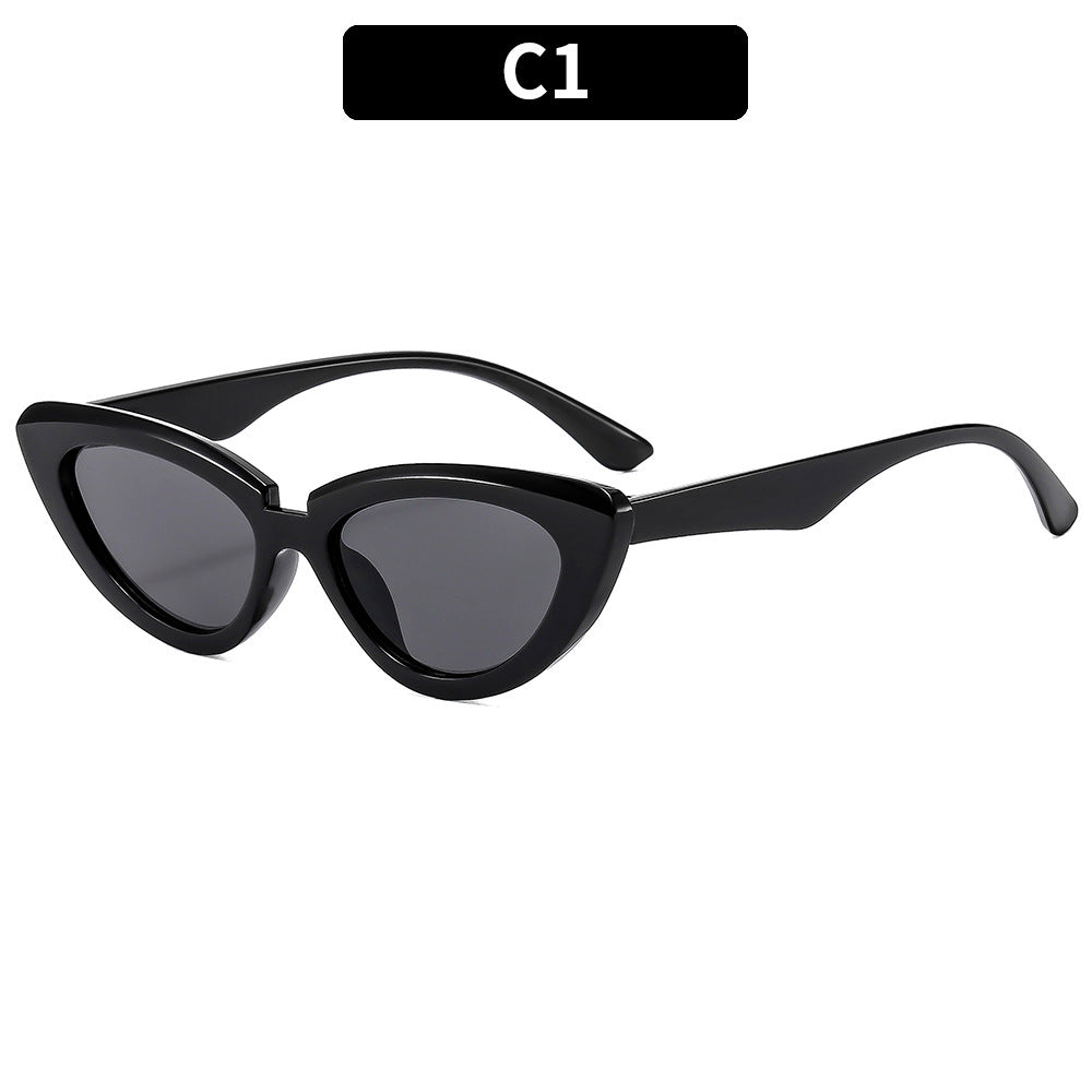 Trendy Women's Cat Eye Sunglasses UV400 Protection for Outdoor Activities