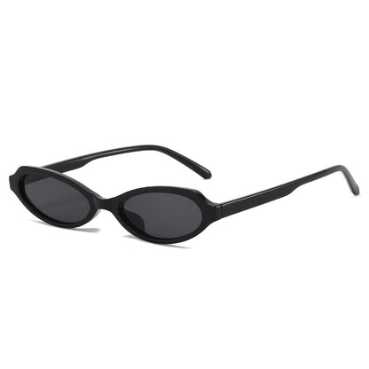 Trendy Oval Sunglasses Non-Polarized UV400 Protection for Fashion and Outdoor Activities