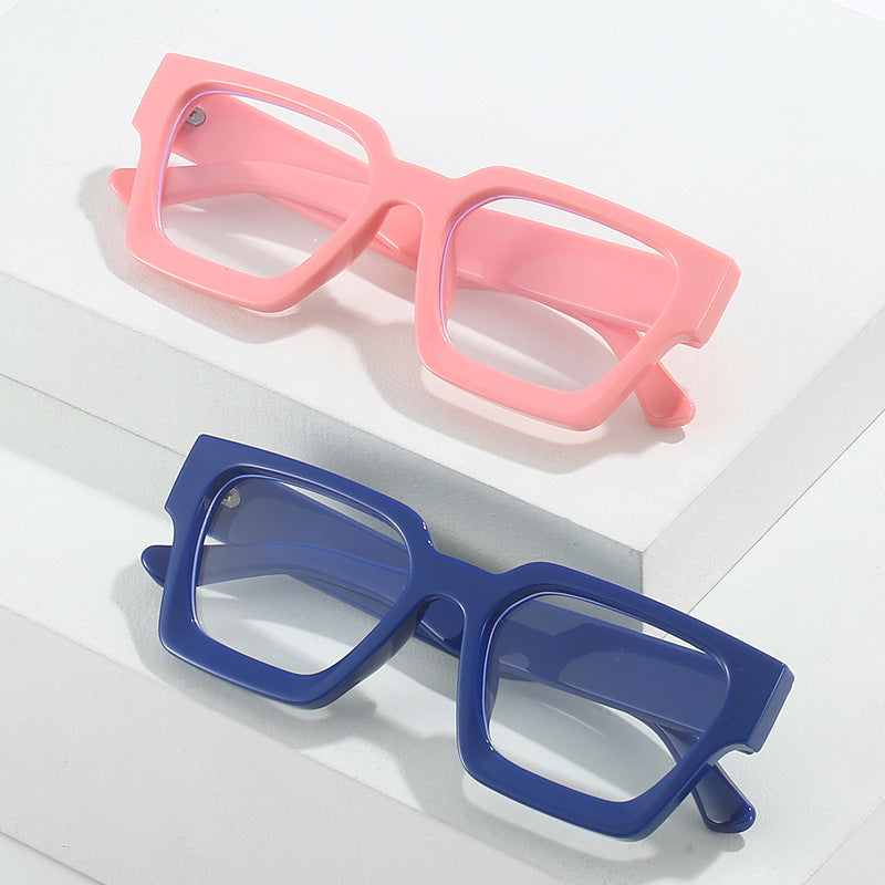 Square Frame Glasses Minimalist Casual Eyewear