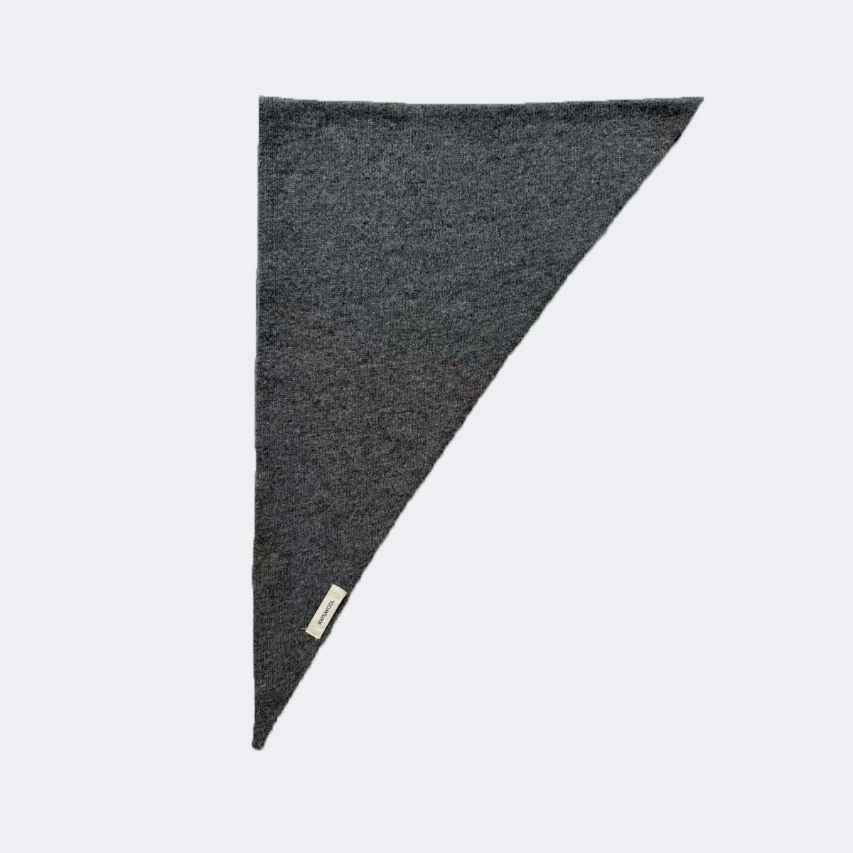 12 Color Selection 100% Wool Knitted Triangle Scarf for Women