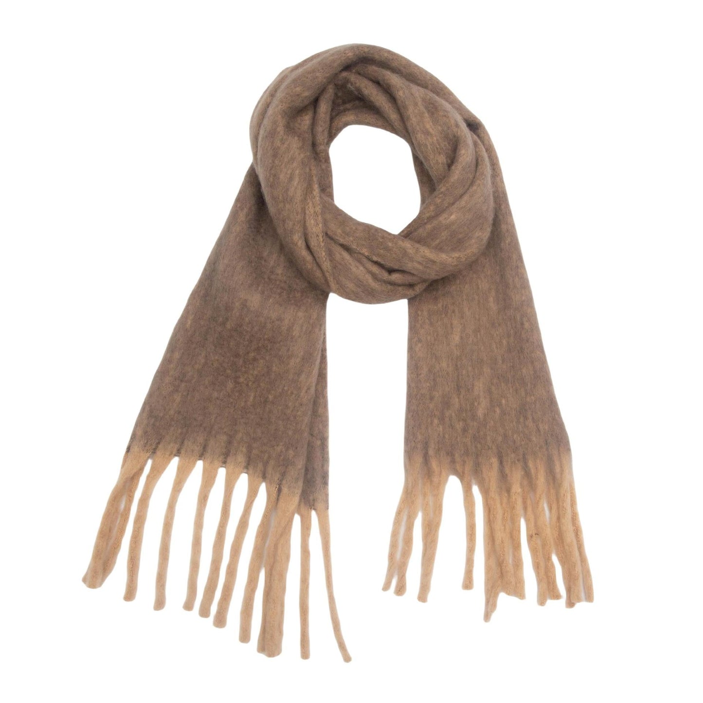 Winter Soft Long Shawl Tassel Warm Scarf