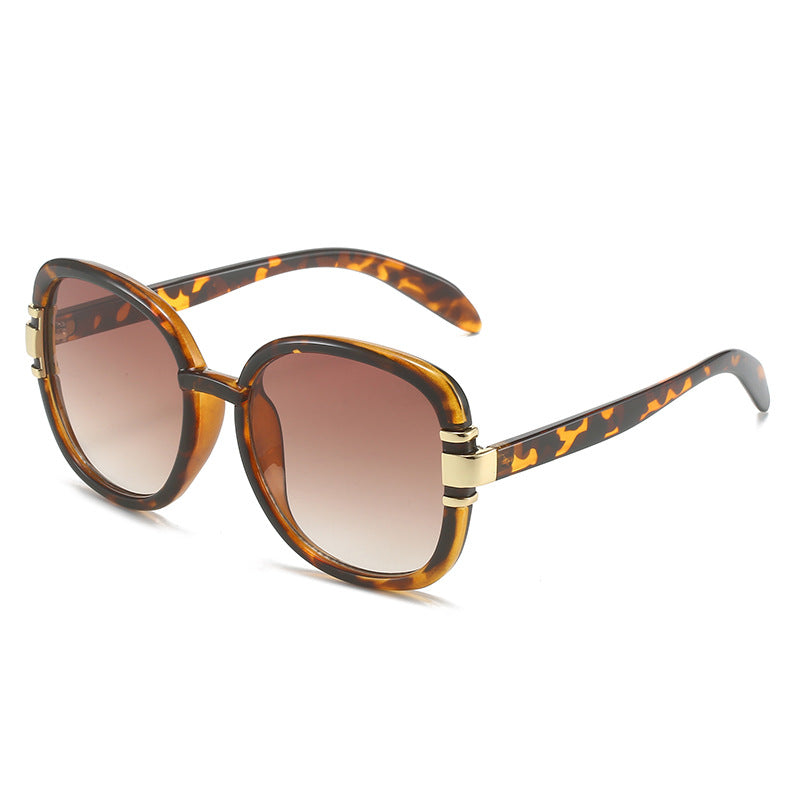 Trendy Oval Sunglasses Fashionable Street Style Sunglasses