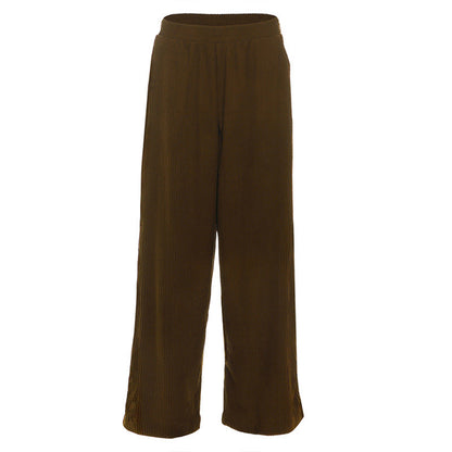 Casual High-Waisted Wide-Leg Pants For Women