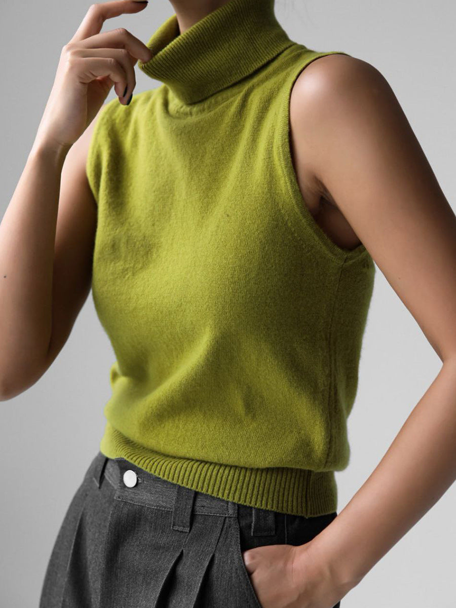 Knitted Sweater Vest and Cardigan Set Casual Fashion