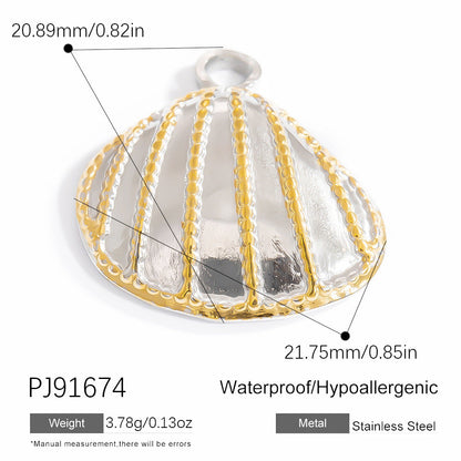 Heart Pendant Stainless Steel Necklace Trendy DIY Jewelry Accessories