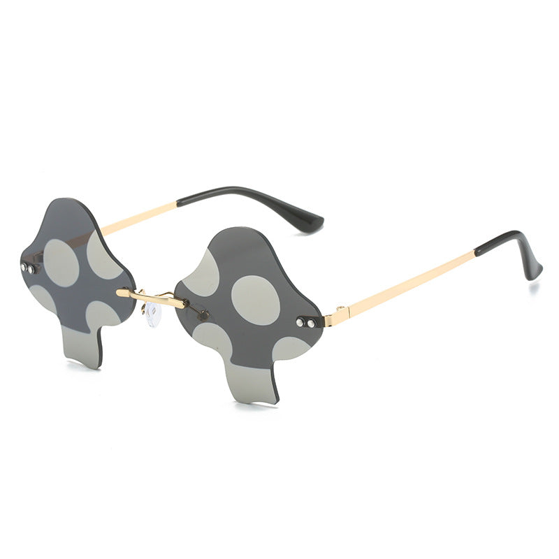 Trendy Mushroom Shaped Sunglasses | UV400 Protection | Fashion Statement