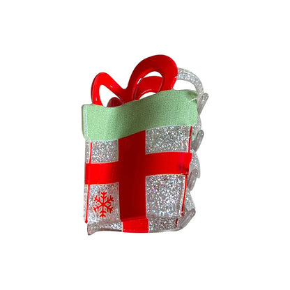 Cute Christmas Tree Geometric Hair Claw