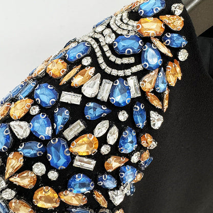 Beaded Embellished Long Sleeve Dress