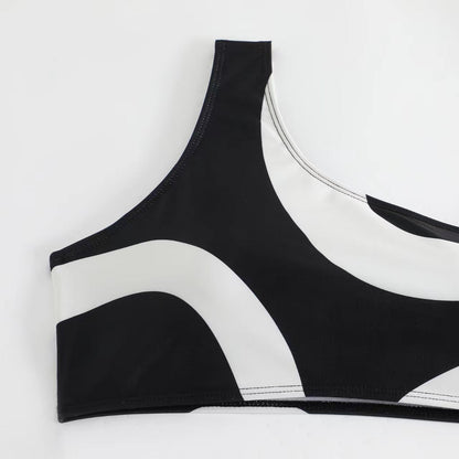 One Shoulder Swimwears String Covers