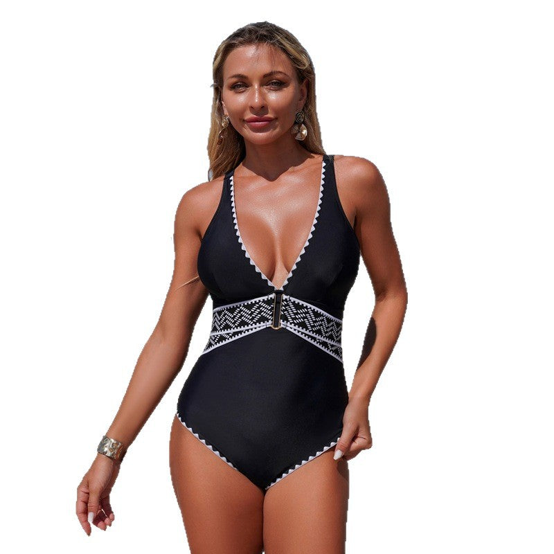 New One-Piece Swimsuit With High Elasticity
