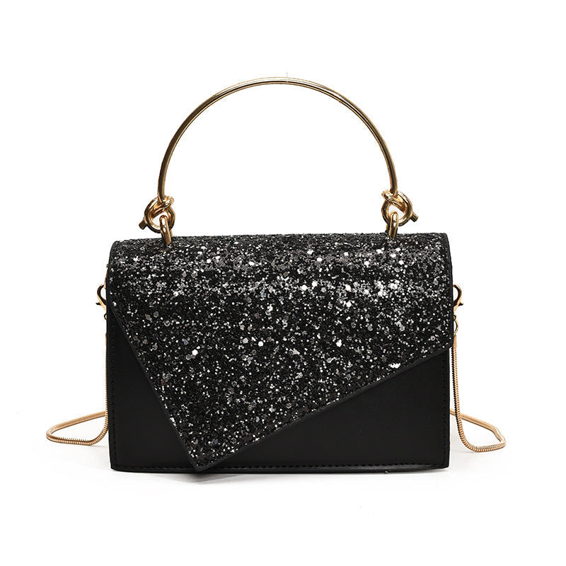 Trendy Sequin Mini Handbag Stylish Shoulder Bag