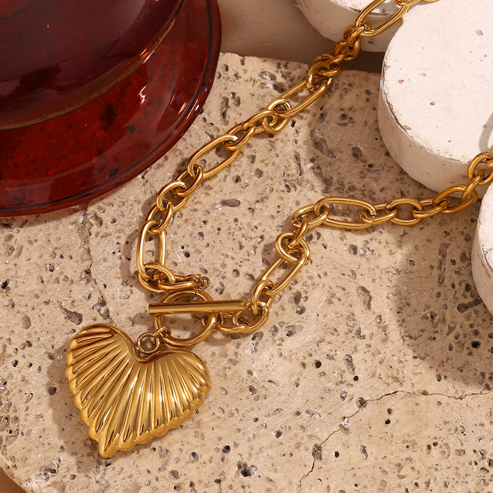 2+ Irregular Chain Love Pendant Necklaces