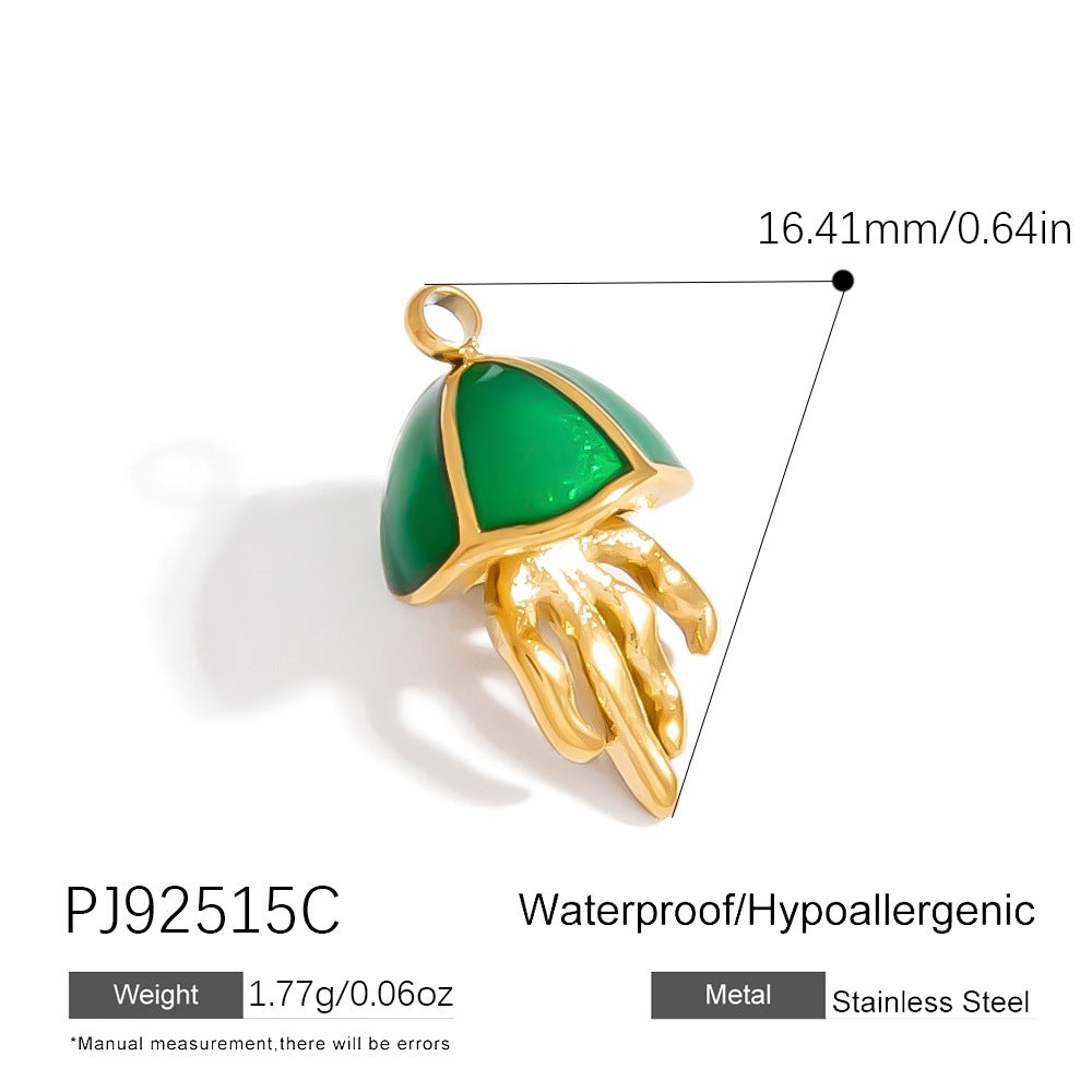 Luxury Heart-Shaped Stainless Steel DIY Jewelry Accessories Bracelet Necklace