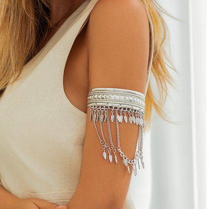 Vintage Tassel Adjustable Arm Cuff