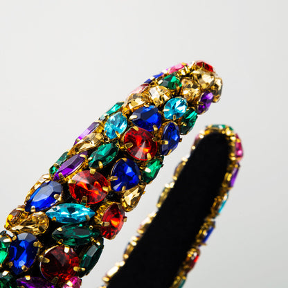 Women's Rhinestone Baroque Headband Festival Hair Accessory
