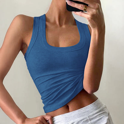 Women's Slim Fit Yoga Tank Top Casual Athletic Wear