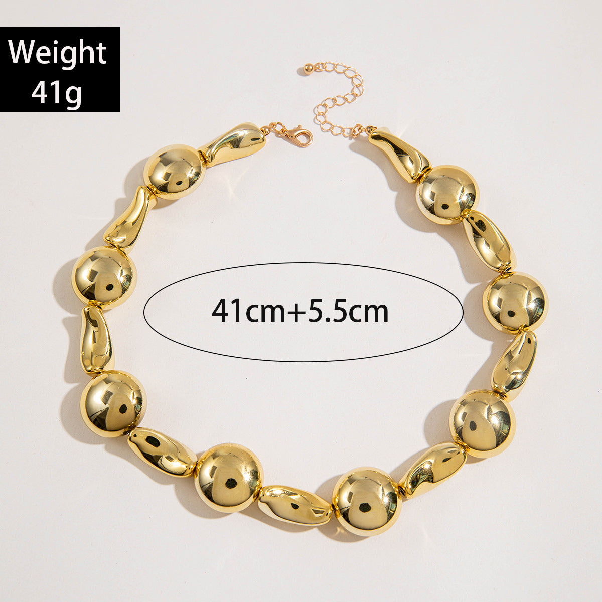 Trendy Ccb Letter Choker Necklace With Handmade Pearl Bow