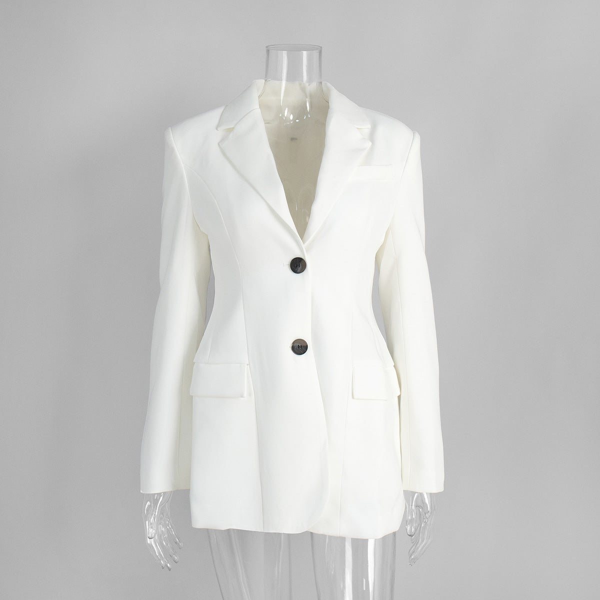 Elegant Fitted Blazer Jacket for Women