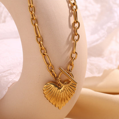 2+ Irregular Chain Love Pendant Necklaces