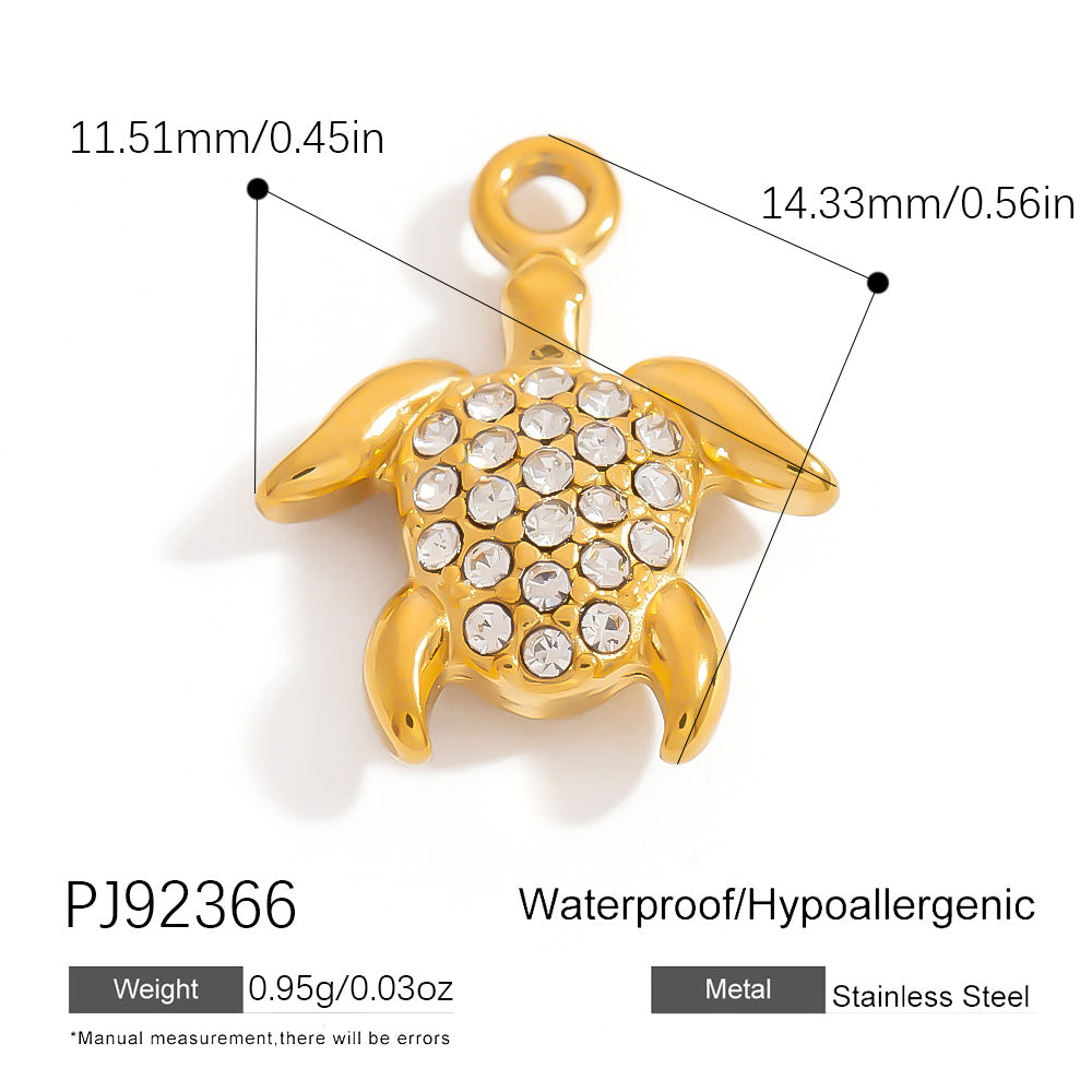Cute DIY Stainless Steel Jewelry Accessories for Bracelets Necklaces Earrings