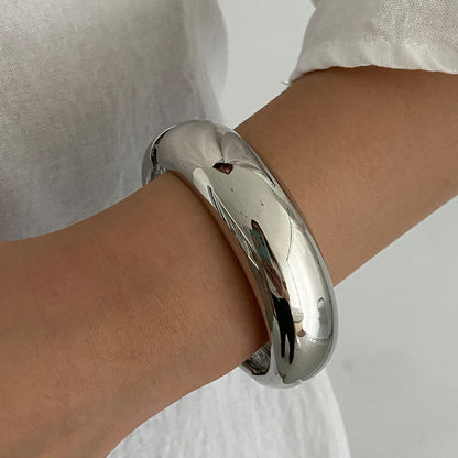 Colorful Marbled Geometric Bracelet for Women