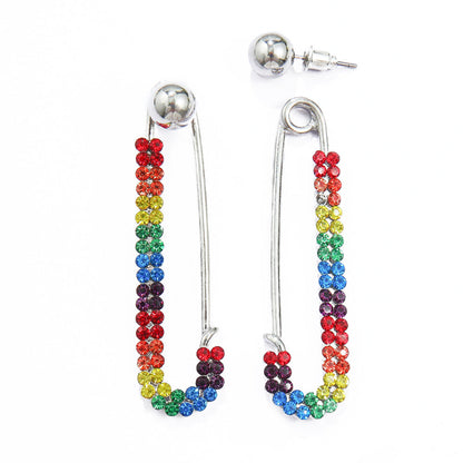 Bohemian Tassel Drop Earrings Colorful Ethnic Jewelry Set