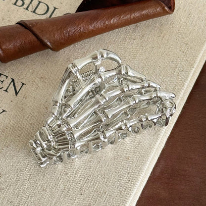 Halloween Metal Bow Large Hair Claw