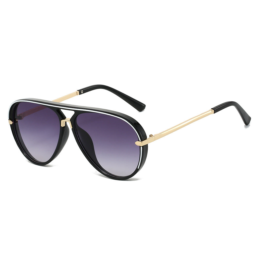 Trendy Oversized Sunglasses Retro Frog Eyewear