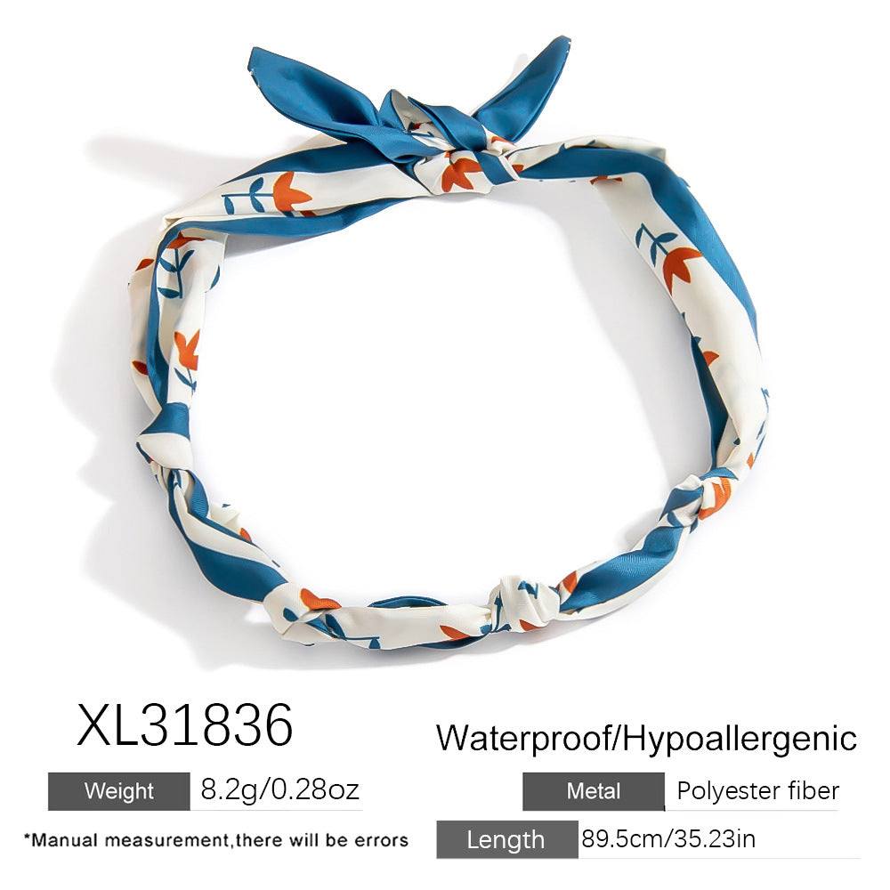 Stylish Floral Stainless Steel Necklace for Women