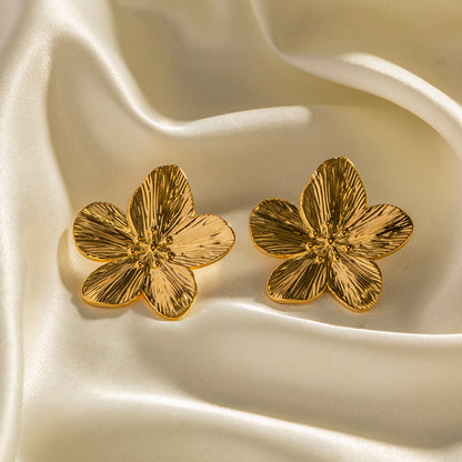 Flower Zircon Adjustable Layered Rings