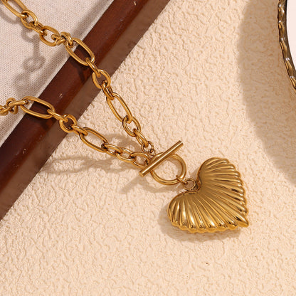 2+ Irregular Chain Love Pendant Necklaces