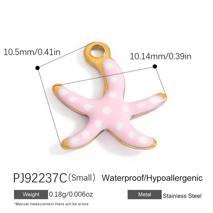 Stainless Steel DIY Jewelry Accessories Cute Charm Pendant