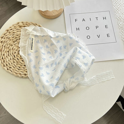 Haila - Farmhouse Romantic Floral Headscarf