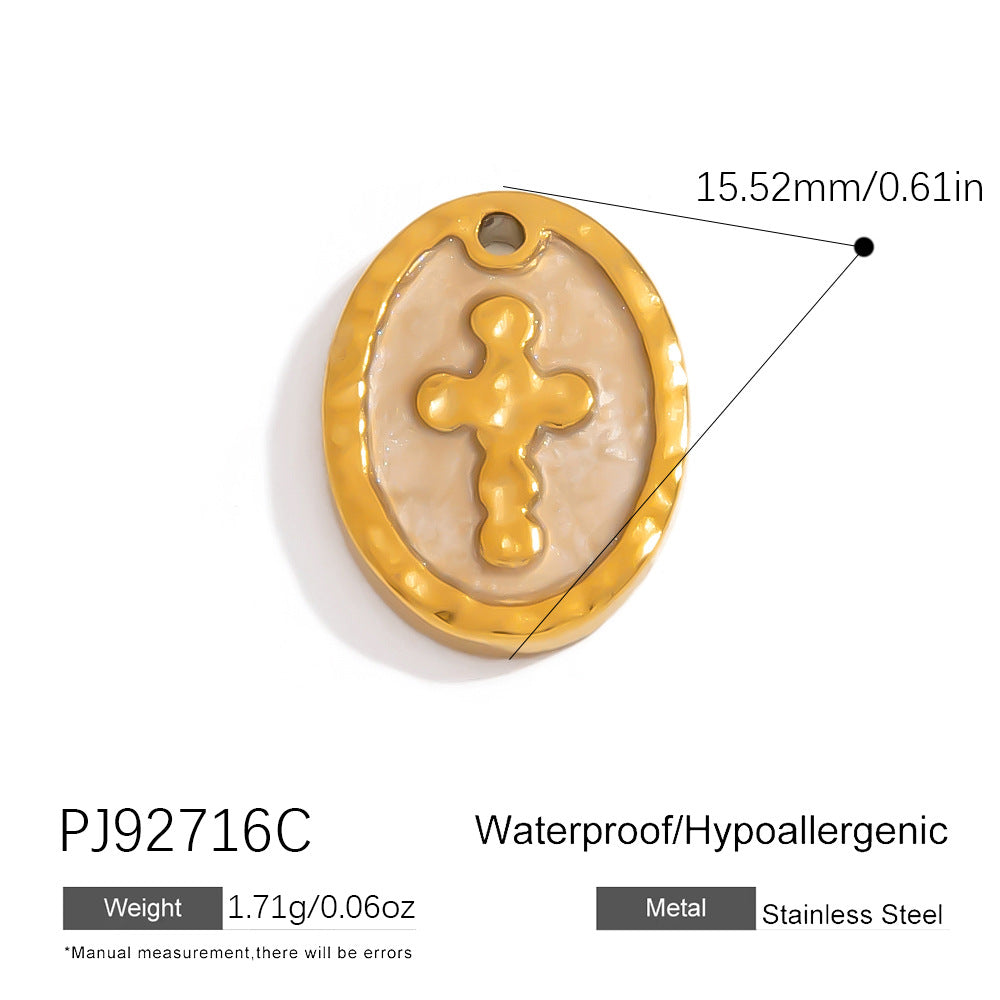 DIY 18K Gold Plated Stainless Steel Jewelry Accessories for Bracelets and Necklaces
