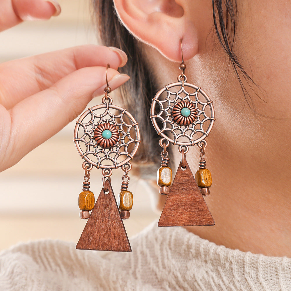 Bohemian Vintage Earring Set Stylish Casual Jewelry