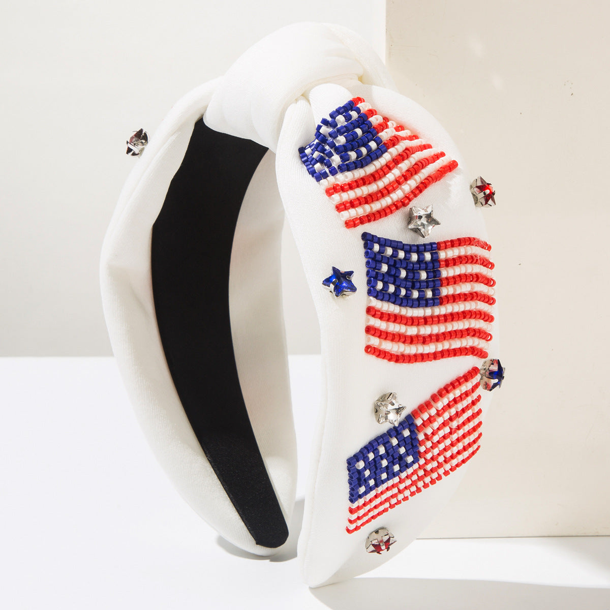 Creative American Flag Rhinestone Headband for Independence Day