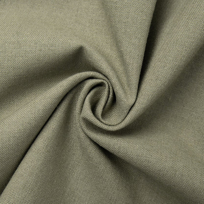 Casual Pleated Skirt Set Sleeveless Cotton Linen Outfit