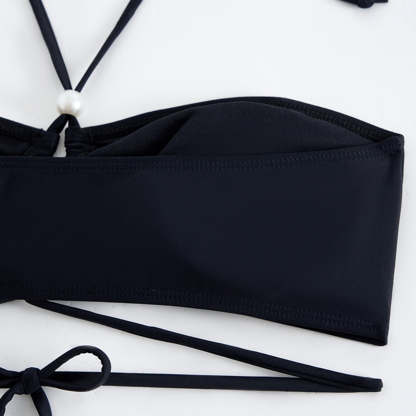 Sexy String Halter Bikini Swimwear with Cover