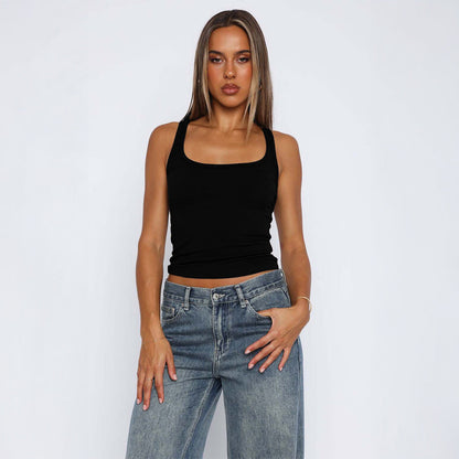 Y2K Sexy Basic Camisole Top for Women