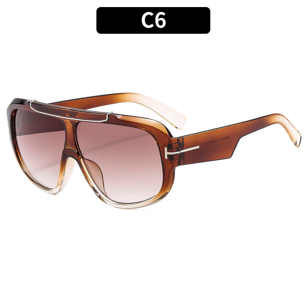 Trendy Oversized Sports Sunglasses for Men and Women