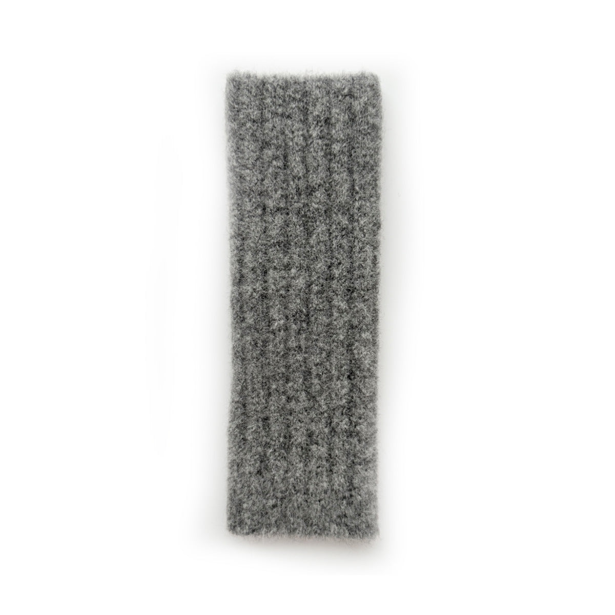 Knitted Fingerless Gloves Warm Wool Blend Solid Color Cozy Casual