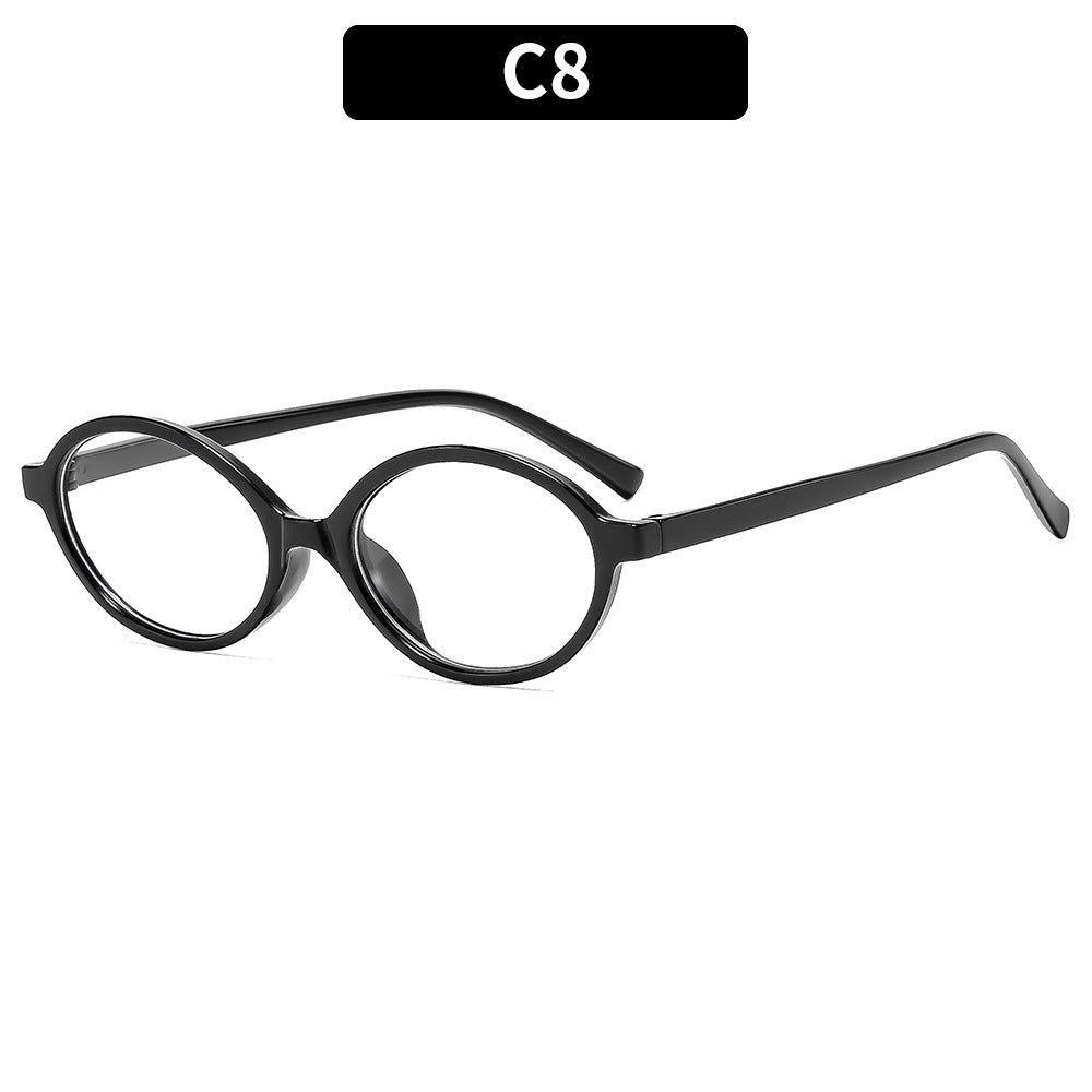 Oval Vintage Anti-Blue Light Fashion Sunglasses