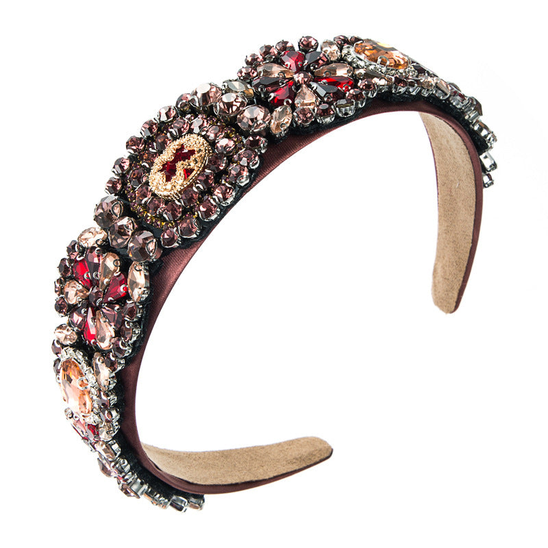 Fashion Crystal Headband Vintage Baroque Women's Hair Accessories