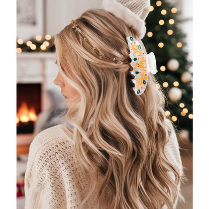Creative Cartoon Christmas Cap Hair Claw