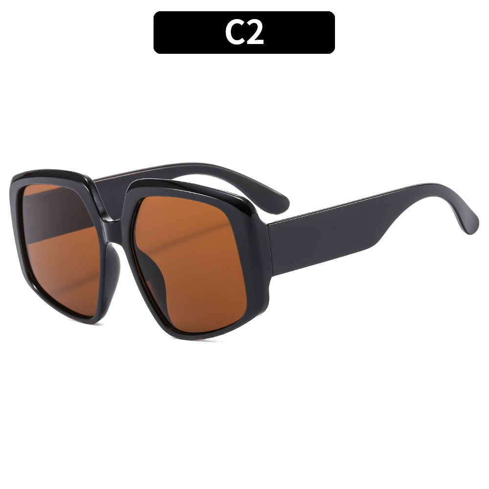 Trendy Oversized Oval Sunglasses for Women